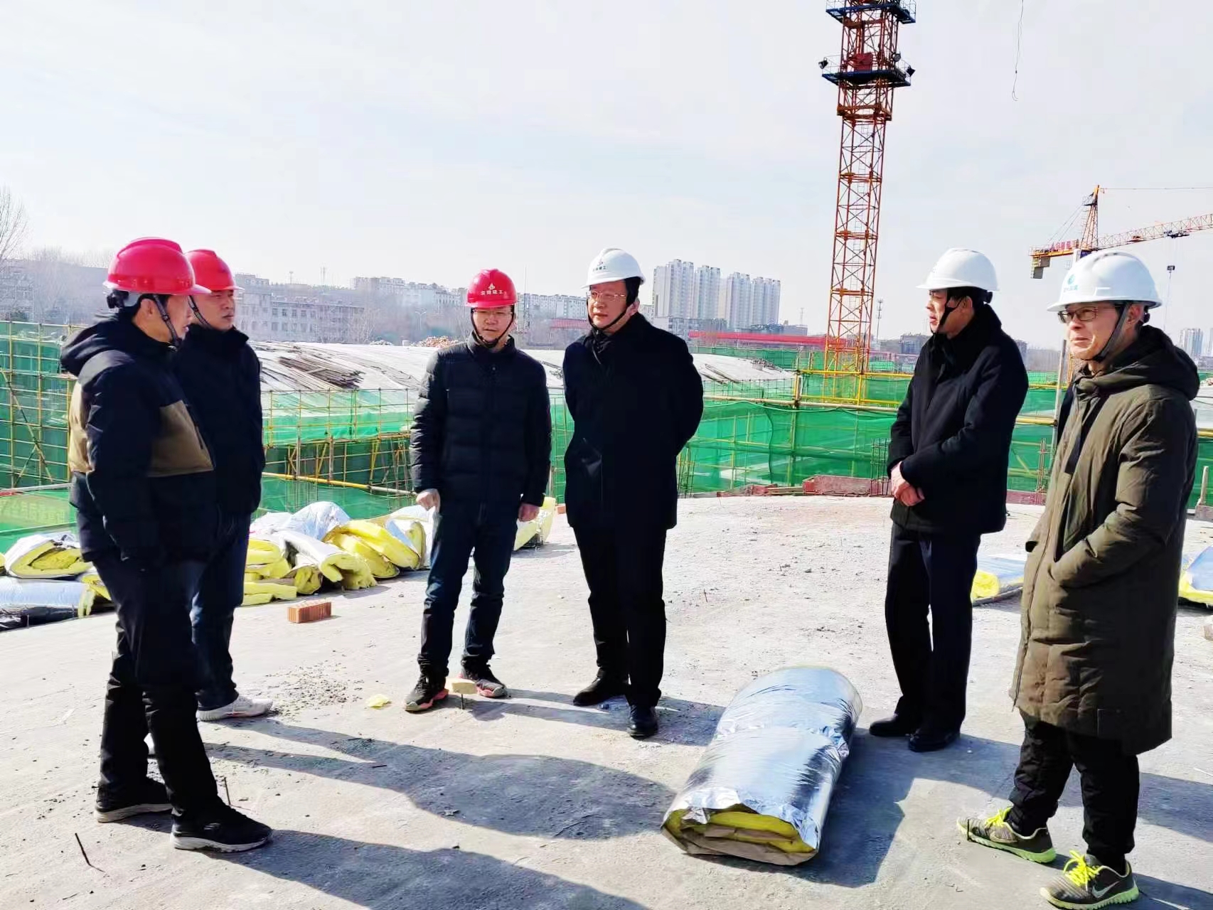 局黨組書記、局長蔣超督導調(diào)研優(yōu)質(zhì)糧食工程項目建設(shè)